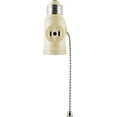 GENERAL ELECTRIC 2Outlet Polarized Light Socket Adapter with Pull