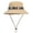 Khaki, variant on Unisex Wide Brim Fisherman Bucket Hat Casual Sun Cap with Hatband and Adjustable Strap for Music Festivals and Weekend Getaways Navy M