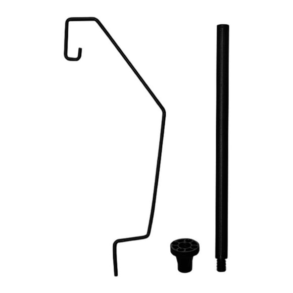 Soporte para linterna de mesa de camping, accesorio portátil para acampar, poste de lámpara de mesa plegable y ligero, fácil de instalar para barbacoa
