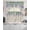 Light Beige Light Green Light Purple, variant on Wisteria Swag Kitchen Curtains Sets for Windows 24 Inch Length, Purple Flowers Leaves Butterflies Plants Spring Beige Short Window Curtain Swags Valances and Tiers 3 Piece Set for Cafe/Dining Room