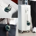 thumbnail image 6 of Whale 2Pcs PU Leather Round Luggage Tags with Privacy Cover and Name ID Tag for Suitcase, Handbags, Backpacks, School Bags, 6 of 6