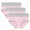 Pink, variant on 3 PC Midi Period Underwear for Women Teens Menstrual Period Panty Organic Cotton Lining Full Coverage & Heavy Flow