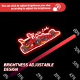 thumbnail image 3 of UPONRAY Racing Car Custom Neon Signs, Usb Powered with Adjustable Brightness Wall Decor for Gifts, Cool White, 20 inch, 3 of 9
