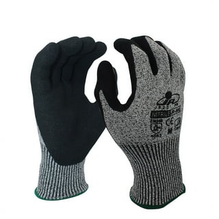 Promotion Clearance! Anti-Cutting Gloves Wear-Resisting Protection  Anti-Scraping Anti-Knife Anti-Fish Kitchen Gloves B L 