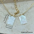 thumbnail image 3 of Jesus and Virgin Mary Scapular Pearl Necklace,Double Chain Necklace, 3 of 7