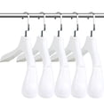 thumbnail image 1 of Perchas DEDU para trajes, 40 unidades, de plástico, antideslizantes, 45 cm de ancho, 1 of 7