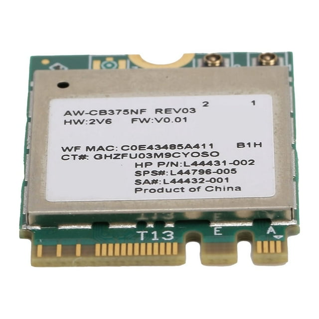 Wireless Network Card,Wifi Module 2.4/5.0GHz Bluetooth Wifi Module G Hz Wifi Module Tried and Trusted