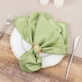 thumbnail image 2 of Balsa Circle 5 Sage Green Premium 20x20 in Scuba Polyester Dinner Table Cloth Napkins Party Events Decorations Supplies, 2 of 8