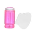 thumbnail image 1 of Silicone Nail Art Stamper With Scraper Clear Jelly Nail Stamping, 1 of 7