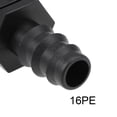 thumbnail image 4 of Barb Drip Pipe Connector 1/2 BSPT Male Thread 16PE Hose Fitting for Garden Agricultural Irrigation System, Plastic 5Pcs, 4 of 5