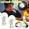 thumbnail image 1 of Fiudx Luz Nocturna Usb, Iluminación Blanca Cálida Suave Sin Reflejos, Portátil y de Bajo Consumo, Fácil de Usar con Cargador Usb o Banco de Energía, Ideal para Leer, Dormir, Trabajar, Tamaño de 25 Mm, 1 of 7