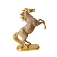 thumbnail image 3 of Estatua de caballo, adorno de mesa, colección, escultura decorativa, figura de caballo para estantería, decoración de sala de estar, regalo de año Oro, 3 of 9