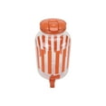 thumbnail image 3 of Mainstays Acrylic 1.2 Gallon Leak Proof Beverage Dispenser, Coral Stripe, 3 of 6