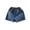 Dark Blue, variant on Shorts for Boys Kids Classic Solid Denim Shorts Summer Breathable Soft Blue 12-18 Months