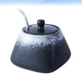 thumbnail image 4 of EeaseCA Simple Ceramic Sugar Bowl Salt Pot Pepper Storage Jar Practical Seasoning Pot Container Condiment Spice Box Holder for Home Kitchen (Ink Snow), 4 of 8