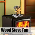 thumbnail image 4 of Heat Powered Stove Fan, Safe 7 Blade Heat Powered Stove Fan Vertical  For Kitchen, 4 of 7