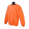 thumbnail image 3 of Champion Mens Double Dry Eco Fleece Crew, 2XL, Orange, 3 of 3