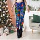 thumbnail image 4 of Gibobby Leggings deportivos mujer Leggings de yoga navideños para mujer Leggings de levantamiento de cadera con impresión digital navideña(Azul,G), 4 of 5