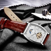 Tevise Top Automatic Self-winding Watch Men Tourbillon Mens Mechanical Watches Skeleton Male Sport Wristwatch Relogio Masculino 8383D
