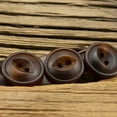 thumbnail image 2 of Entireivity 30Pcs Ox Horn Buttons Practical Sewing Buttons Clothes Replacement Buttons, 2 of 8