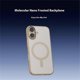 thumbnail image 3 of For iPhone 16 Case Compatible with MagSafe Matte PC Back Cover - Titanium, 3 of 5