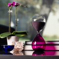 thumbnail image 2 of 60 Min. Purple & Clear Glass Sand Timer w/ Purple Sand, 2 of 5