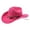 Hot Pink, variant on Dagaeig Classic Western Cowboy Hat Hat Ethnic Hat for Boys And Girls Kids Sun Hat Adjustable Boys Girls Beach Bucket Hat UPF 50 Wide Brim Foldable Summer Cap One Size