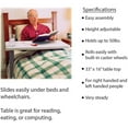 thumbnail image 6 of YBQF Overbed Table and Hospital Bed Table - Table With Wheels - Over The Bed Table For Home Use and Hospital, Bedside Table With Wheels, Over Bed Desk, Over Bed Table With Wheels, 6 of 7