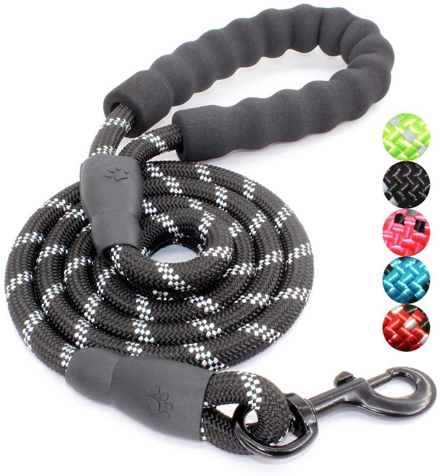 10 M 1 Inch Nylon Training Lead Heavy Duty Leashes Stronger Clip for Small Medium Large Dogs Acehome Dog Training Lead with Comfortable Padded Handle