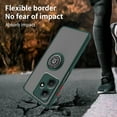 thumbnail image 5 of Case for Infinix Hot 30i Case with Stand, Compatible with Magnetic Car Phone Mount, Ultra Slim Infinix Hot 30i Phone Case for Women Men Shockproof Protective Cases Cover (Dark Green), 5 of 14