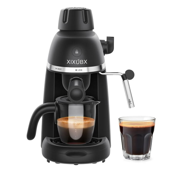 Cafetera XIXUBX Espresso 3.5 Bar 240 ml Negra