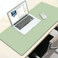 thumbnail image 4 of Mouse Pad Light Green, Large Office Decor Desk Mat, Non-Slip Rubber Desk Pad Protector, Laptop Computer Gaming Mouse Pad XL, Waterproof Solid Mouse Mat for Home, 31.5'''' x 11.8'''', 4 of 6
