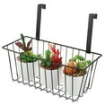 thumbnail image 4 of SHISUYAN Panier de Rangement Multifonctionnel en Fer 1 Pce Porte-Pot de Fleurs Noir, 4 of 8