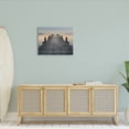 thumbnail image 4 of Stupell Industries Quiet Serene Dock Pier Foggy Morning Sunrise Scenery Coastal Photography Gallery-Wrapped Canvas Print Wall Art, 30 x 24, Design by Mike Calascibetta, 4 of 5