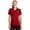 True Red, variant on Sport-Tek L475 Ladies Dry Zone Raglan Accent Polo Shirt