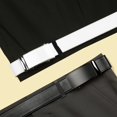 thumbnail image 4 of Cinturón Drowsmen de Cuero para Hombre, 3,5 cm, Ajustable 71‑157 cm, 4 of 7