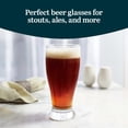thumbnail image 2 of Libbey Classic Pub Beer Glasses Party Pack, Stackable, Modern Bar Glassware Set of 12, Large All Purpose Pint Beer Glasses for Stouts, Ales and More, 2 of 6