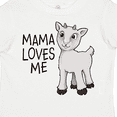 thumbnail image 4 of Inktastic Mama Loves Me Cute Goat Boys or Girls Toddler T-Shirt, 4 of 5
