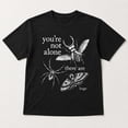thumbnail image 3 of You're Not Alone There Are Bugs Graphic T-Shirt, Unisex Classic Fit Insect Tee, 3 of 9