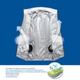 thumbnail image 2 of Chaleco de refrigeración con circulación ajustable de 3 niveles, transpirable, microporoso, con 2 ventiladores y aire acondicionado para climas cálidos (talla M), 2 of 14