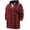37 - Red/Black, variant on Men's Heavyweight Flannel Zip Up Fleece Lined Plaid Sherpa Hoodie Jacket (MFJ130 - Black, M)