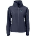 thumbnail image 2 of Women's Cutter & Buck Navy New Hampshire Wildcats Charter Full-Zip Jacket, 2 of 3