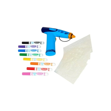 Crayola Marker Airbrush Spray Art Kit, Holiday & Christmas Gift for Kids, DIY Art Set, Creative Toys for Boys & Girls, 6 & Up