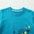 thumbnail image 5 of FamilyThread Boys Short Sleeve T Shirts Kids Summer Crewneck Tops Cute Pattern Loose Fit Tees For 2-8Y, 5 of 7