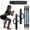 Blue, variant on Ueasy Vertical Jump Trainer with Resistance Bands, Ankle Straps & Waist Belt - for Boxing, Basketball, Football Training (60LB-150LB Options)