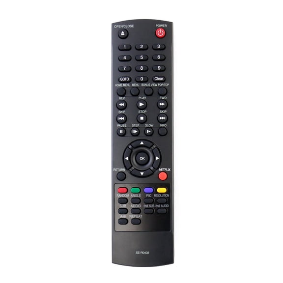 Allimity SE-R0402 Replaced Remote Control Compatible with Toshiba Blu-ray Disc Player BDX2150 BDX2150KU BDX2155KC BDX2200 BDX2200KU BDX2250 BDX4150 BDX4150KU BDX4200 BDX4200KU BDX5200