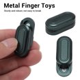 thumbnail image 3 of Metal Haptic Slider, Glossy Portable Capsule Shape Inspired Mini Push Card Slider Toy 3 Layer  for Travel Green,Pink, 3 of 7