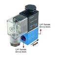 thumbnail image 2 of Small Friction Resistance Air Solenoid Valve 24V Air Valve Good Sealing, 2 of 7
