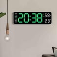 thumbnail image 1 of Feltree Multifunctional Digital Alarm Clock with Temperature Humidity Display, LED Bedside Clock with Countdown & Jump Seconds, 1 of 7