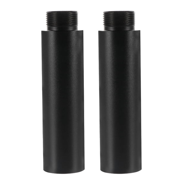 Milisten 2Ud Extensión De Para Micrófono Negro Con Estructura Metálica Duradera